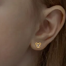 C KRISHNIAH CHETTY JEWELLERS PVT LTD 22Kt Gold Studs Earrings - 1.69 g-picture-22