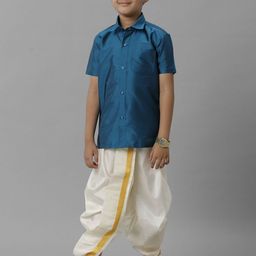 Ramraj Boys Shirt with Dhoti Pants-picture-12