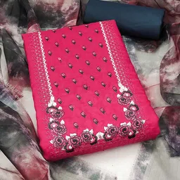 SAINOOR Embroidered Unstitched Dress Material-picture-33