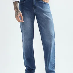 DENIMLOOK Men Relaxed Fit Stretchable Jeans image 1