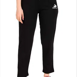 seaprint Pack of 2 Women Solid Black Track Pants image 5