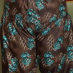 Rajnandini Plus Size V-Neck Floral Printed Straight Kurta with Salwar & Dupatta image 5