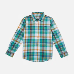Pepe Jeans Boys Tartan Checks Opaque Checked Casual Shirt-picture-11