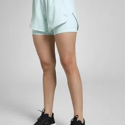 Puma Women Solid Mid-Rise 2-In-1 Women Running Shorts-picture-11