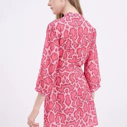 DressBerry Women Print A-Line Mini Dress image 3