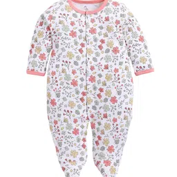 BABY GO Infants Pack Of 3 Printed Cotton Sleepsuits image 5