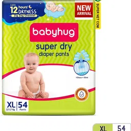 babyhug Super Dry Pant Style Diaper, 3D Leak Guard,Alcohol Free, Anti-Rash - XL-picture-11