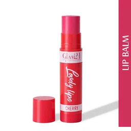 GLAM21 Set Of 2 Moisturizing Lip Balm- 2.5 g- 01 Cherry- 02 Strawberry image 2