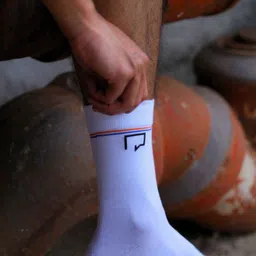 ROAR FOR GOOD Unisex Striped Calf Length Socks image 3