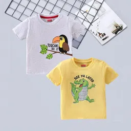 paryag hosiery Unisex Kids Cotton Tshirts-picture-30