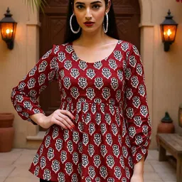 SZN Printed Tunic image 5