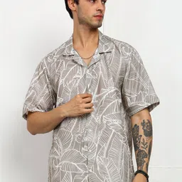 BROWN BROTHERS Men Floral Printed Casual Shirt image 3
