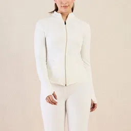 COLOR CAPITAL Women Lightweight Antimicrobial Training or Gym Sporty Jacket-picture-34