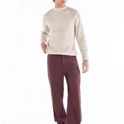 Bewakoof Men Striped Pullover image 5