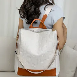 StyleCast Self Design Structured Shoulder Bag image 5