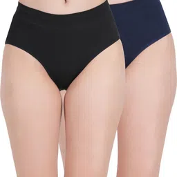 ORLIZEA Pack of 2 Women High-Rise Cotton Blend Hipster Briefs-picture-41