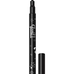 GLAM21 Long Lasting Smudge Proof Pen Eyeliner - Jet Black image 3