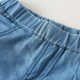 Xsole Boys Solid Mid-Rise Regular Fit Shorts image 4