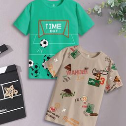 CODEZ Boys 2 Pure Cotton T-shirt-picture-43