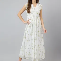 Latin Quarters Floral Print Maxi Dress-picture-41