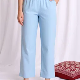Aartej Women Mid-Rise Pure Cotton Straight-Fit Lounge Pants-picture-15