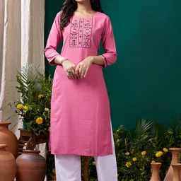 Rujave Women Paisley Empire Kurta with Trousers-picture-10