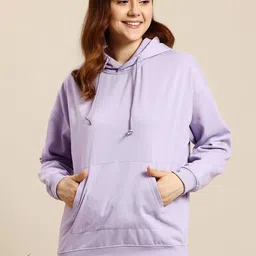 Dogman Women Solid Hooded Sweatshirt-picture-12