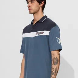The Souled Store Men Polo Collar Pockets T-shirt image 3