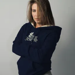 TOGS & TERRE Women Printed Hooded Pullover Sweatshirt image 2