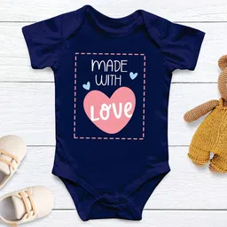 Lillypupp Boys Typography Printed Bodysuit image 2
