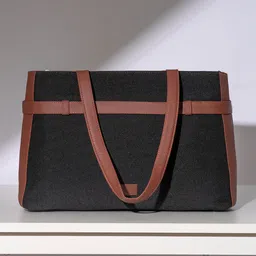 ZOUK Women Textured Shopper Leather Tote Bag-picture-13