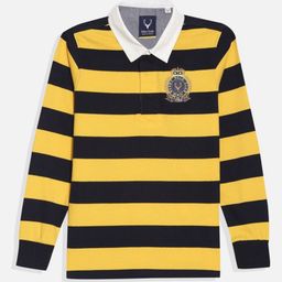 Allen Solly Junior Boys Striped Polo Collar T-shirt-picture-41