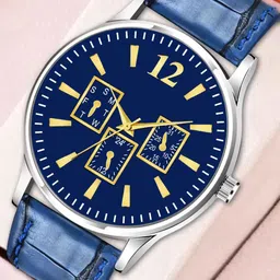 Gopal Shopcart Unisex Textured Straps Analogue Watch C_1018 BLUMilar Aeviyo Silm L-picture-37