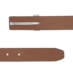 Louis Philippe Men Leather Wide Belt image 4