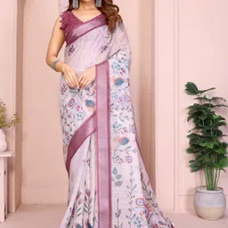 SHRIADINATH Linen Blend Saree-picture-12