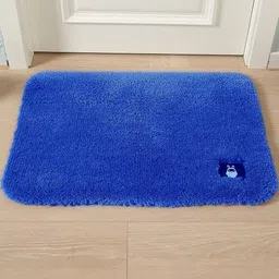 RJVT Blue Microfibre 1400 GSM Bath Rugs-image-54