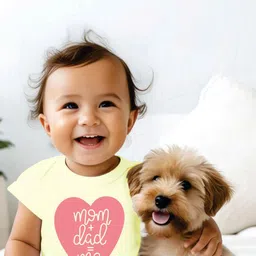 Lillypupp Infants Printed Pure Cotton Bodysuit image 5