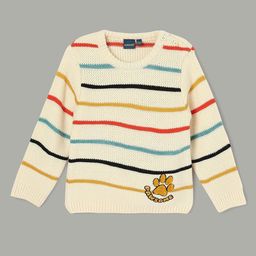 Juniors by Lifestyle Boys Striped Pullover  Sweater-picture-7