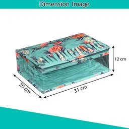 Aura Green Set of 1 Regular Jewellery Organiser Organisers image 2