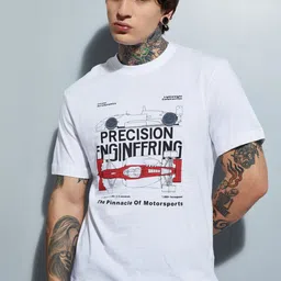 max Men Graphic Printed Round Neck Pure Cotton T-shirt-picture-14