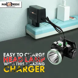 daily needs shop Head Lamp Charging Adapter Round Shape Pin Copper Wire Cable Fast Charger Torch image 5