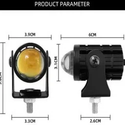 sowme LED Fog Light for Universal For Bike, Universal For Car, Bajaj, TVS, Hero, Honda, Suzuki, Yamaha, Royal Enfield Universal For Bike, Universal For Car, Pulsar 150, Apache RTR 160 image 4