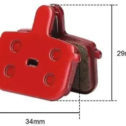 sacriti Bicycle Disc Braking Pads For MTB Mountain Road Bicycle Brake Pad 5pair Bicycle Brake Disk image 2