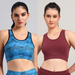 being runner Pack of 2 Women Sports Non Padded Bra-picture-26