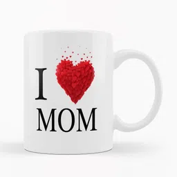 impactgift I LOVE Dad & Mom Couple Gift for Mummy Papa, Anniversary, Birthday Gifts #388 Ceramic Coffee Mug image 5