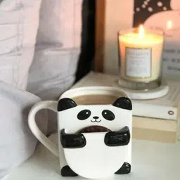 abc CUTE PANDA MUG Ceramic Coffee Mug image 4