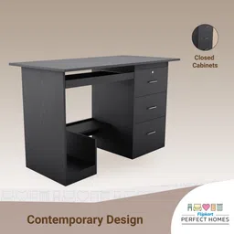 flipkart perfect homes Kira Engineered Wood Study Table image 3