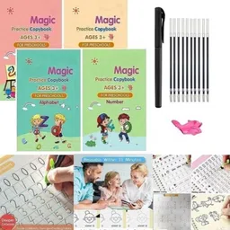 snowshell Magic Reused Practice book For Kids Handwriting 4 Book Drawing Books Magic Zx176-picture-25