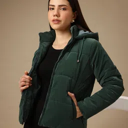 Chemistry Hooded Padded Jacket-picture-37