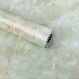 Asian royal Green & White Printed Waterproof Wallpaper-picture-14